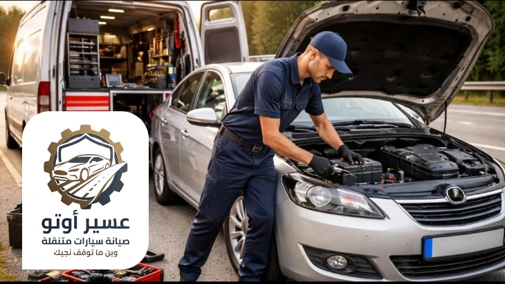 ورشة ميكانيكا متنقلة خميس مشيط