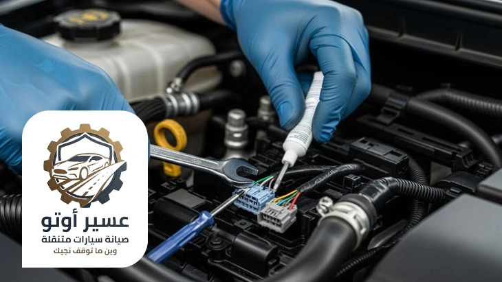 فني ميكانيكا سيارات عند البيت عسير